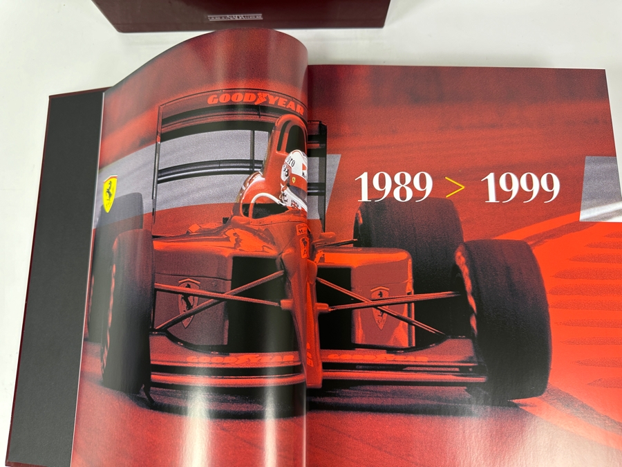 Rare Limited Edition Two-Volume Book Set With Slipcase Ferrari 1000 GP The Official Book Celebrating Scuderia Ferrari's Milestone Of Competing In 1,000 Formula 1 Grands Prix Races With Volume One Covering 1950-1988, Volume Two 1989-2020 [Photo 12]