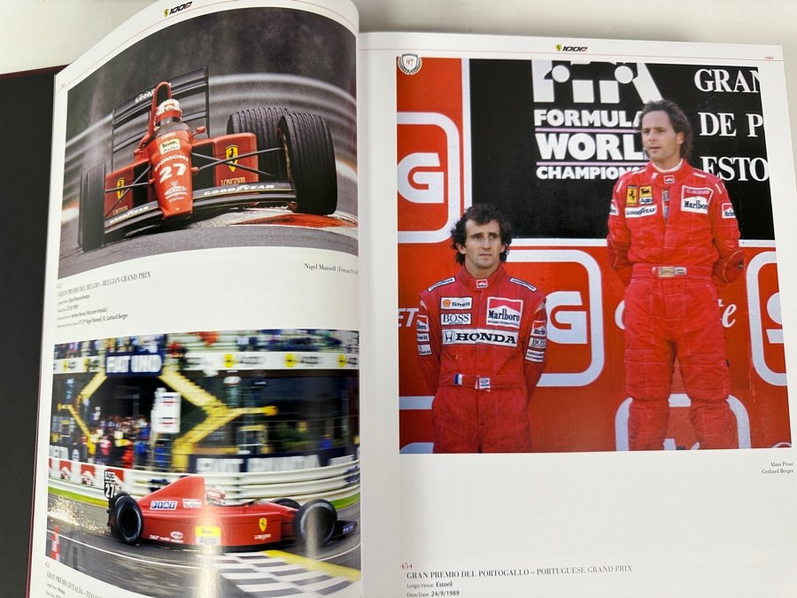 Rare Limited Edition Two-Volume Book Set With Slipcase Ferrari 1000 GP The Official Book Celebrating Scuderia Ferrari's Milestone Of Competing In 1,000 Formula 1 Grands Prix Races With Volume One Covering 1950-1988, Volume Two 1989-2020 [Photo 13]