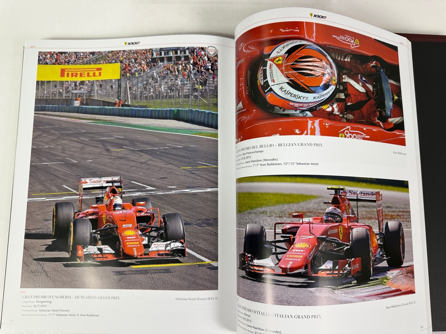 Rare Limited Edition Two-Volume Book Set With Slipcase Ferrari 1000 GP The Official Book Celebrating Scuderia Ferrari's Milestone Of Competing In 1,000 Formula 1 Grands Prix Races With Volume One Covering 1950-1988, Volume Two 1989-2020 [Photo 14]