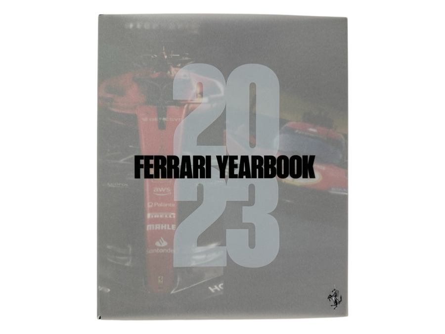 Hardcover Book 2023 Ferrari Yearbook