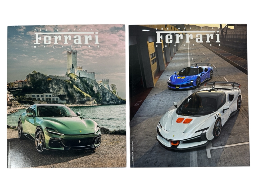 Pair Of The Official Ferrari Magazines #59 & #60