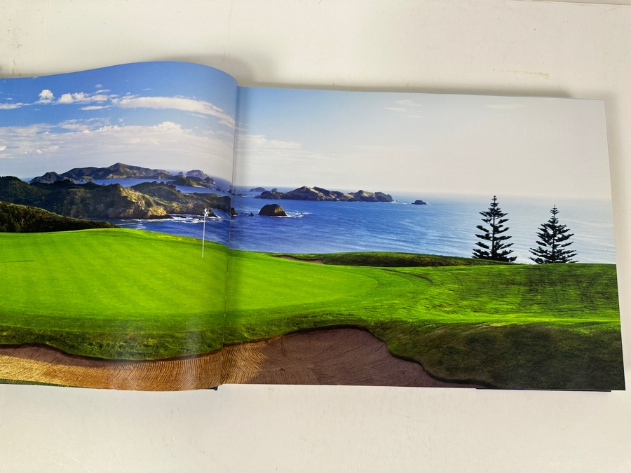Hardcover Coffee Table Book Planet Golf: The Definitive Reference To Great Golf Courses Outside The United States Of America Foreword By Greg Norman Retails $60 [Photo 4]