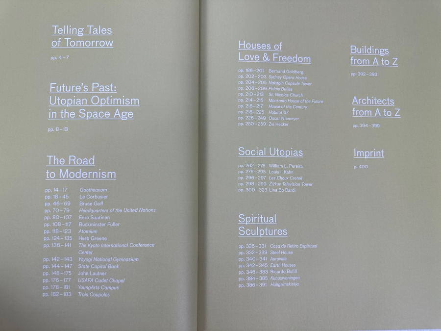 Hardcover Coffee Table Book The Tale Of Tomorrow Utopian Architecture In The Modern Realm Gestalten 2016 [Photo 3]