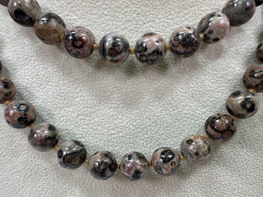 Polished Jasper Stone 30' Necklace [Photo 3]