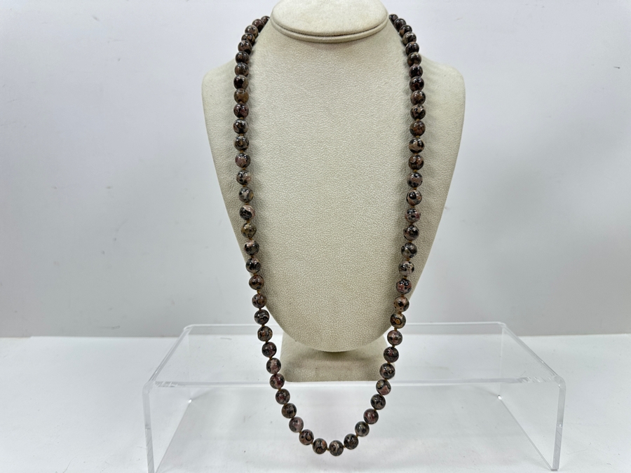 Polished Jasper Stone 30' Necklace [Photo 2]