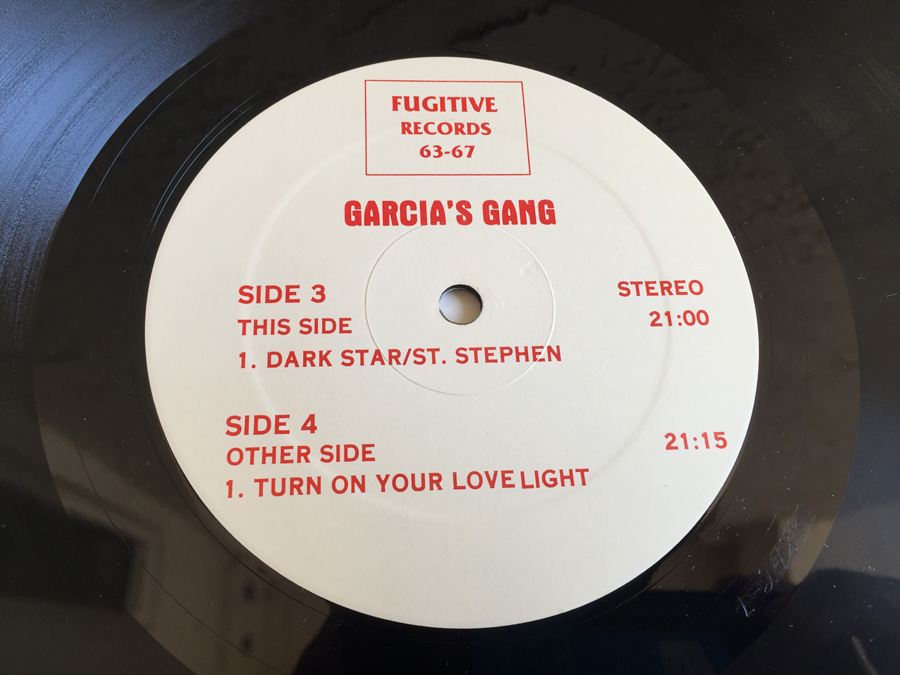 Grateful Dead, The ‎- Garcia's Gang - Fugitive Records ‎– 63-67 - 2 × Vinyl - Unofficial Release [Photo 9]