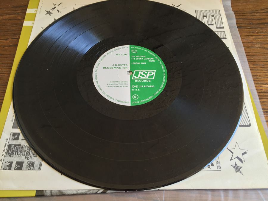 J.B. Hutto ‎- Bluesmaster - JSP Records ‎- 1096 [Photo 5]