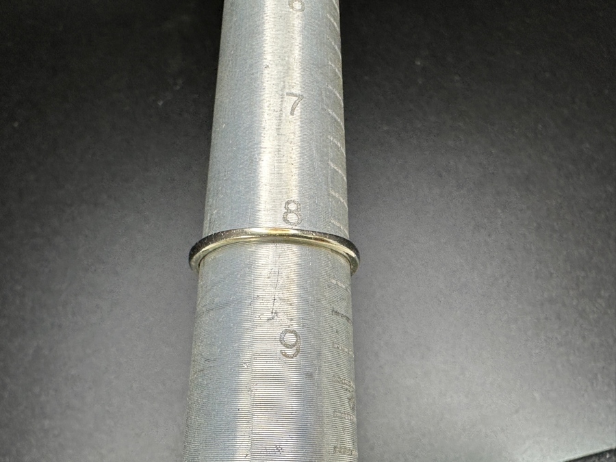 14k Gold Diamond Ring Set With (1) 2.8mm Round Brilliant Diamond, (2) 1.8mm Round Brilliant Diamonds, (14) 1.1mm Single Cut Diamonds & (20) 1.7mm Single Cut Diamonds Est. 1.25cttw Size 8 4.1g Retails $3,000 [Photo 9]