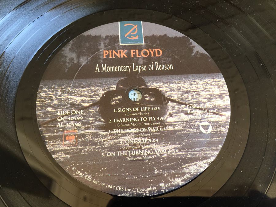 Pink Floyd ‎- A Momentary Lapse Of Reason - Columbia ‎- OC 40599 [Photo 5]