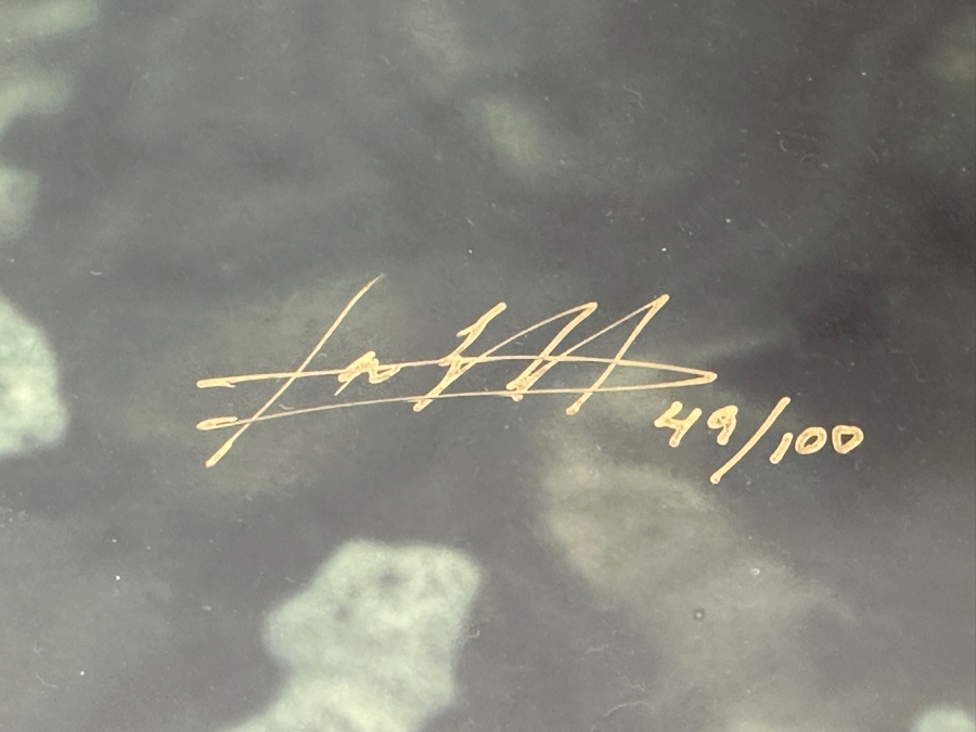 Limited Edition Mermaid Photograph Artist Signed Lower Right And Numbered 49 Of 100 19.5 X 13 Framed 28 X 21 [Photo 9]