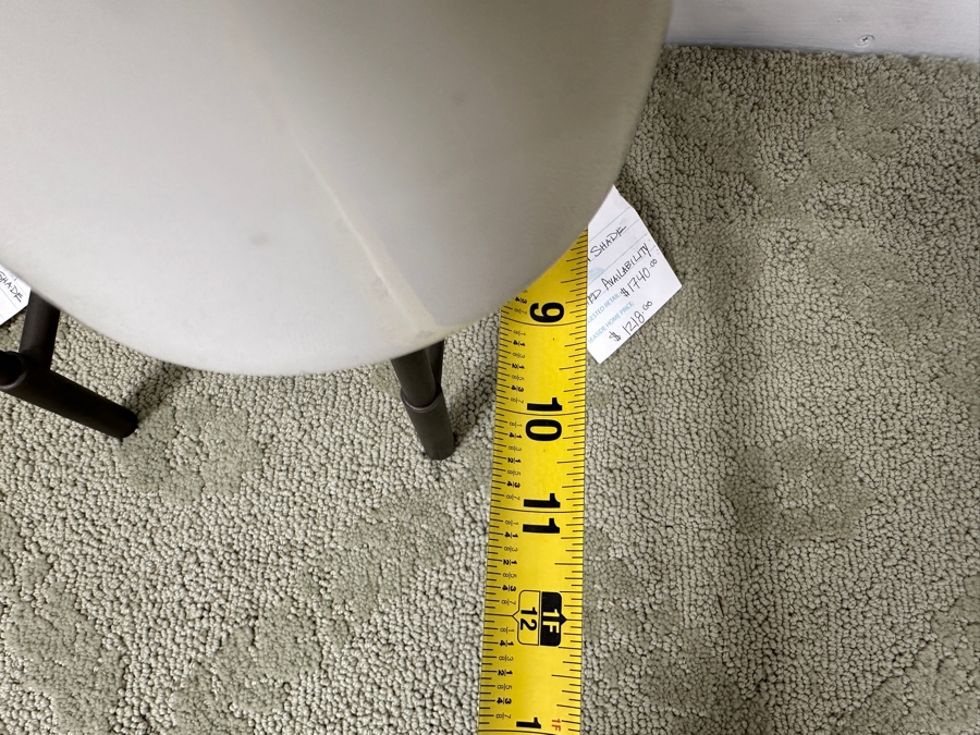 Pair Of Baker Lexicon Bone China Dark Bronze Sconces 11D X 16H Retails $3,400 [Photo 9]