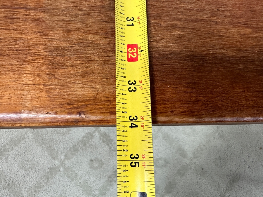 Rare 1930s Old California Signed Monterey Furniture (4) Hand Painted Wooden Chairs Each Individually Signed Monterey And Hand Painted Wooden Table Signed Monterey Underneath 46W X 34D X 30H With 2 10' Leaves [Photo 20]