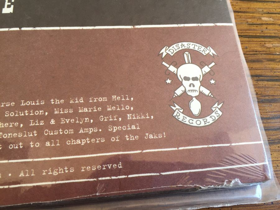 Duane Peters Gunfight, The ‎- The Duane Peters Gunfight - Disaster Records - DSR 9038-1 - COLOR VINYL - SEALED [Photo 5]