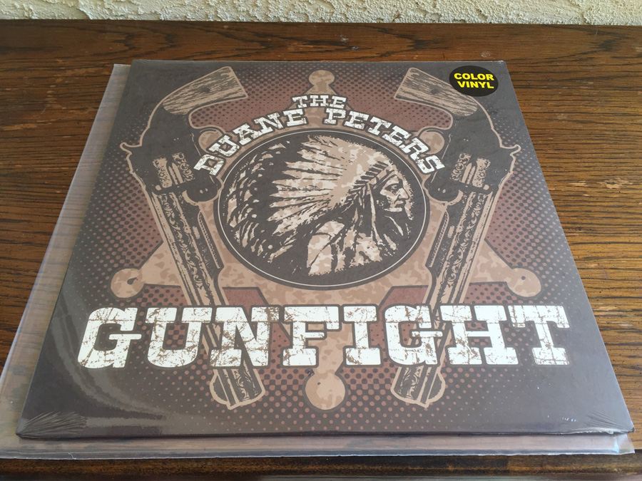 Duane Peters Gunfight, The ‎- The Duane Peters Gunfight - Disaster Records - DSR 9038-1 - COLOR VINYL - SEALED [Photo 1]