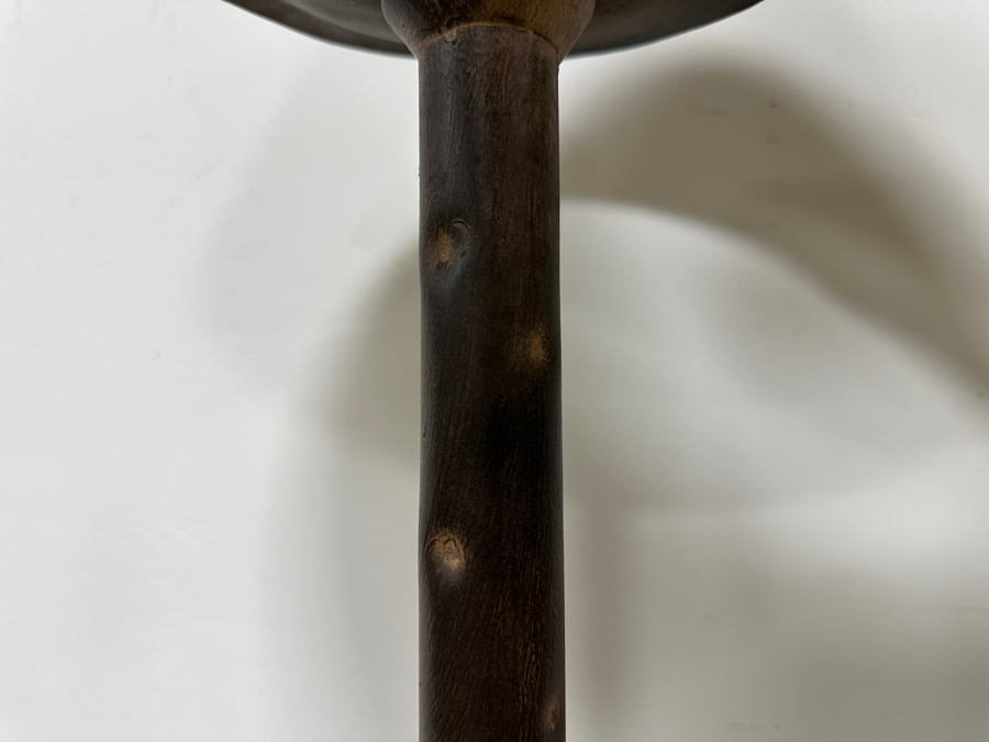 Pair Of Heavy Solid Spanish Style Wrought Iron Floor Lamps With Tripod Bases 69'H [Photo 9]