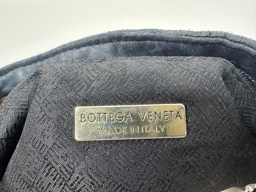 Bottega Veneta Woven Leather Handbag With Dust Bag Made In Italy Estimate $400 [Photo 7]