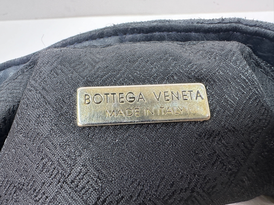Bottega Veneta Woven Leather Handbag With Dust Bag Made In Italy Estimate $400 [Photo 6]