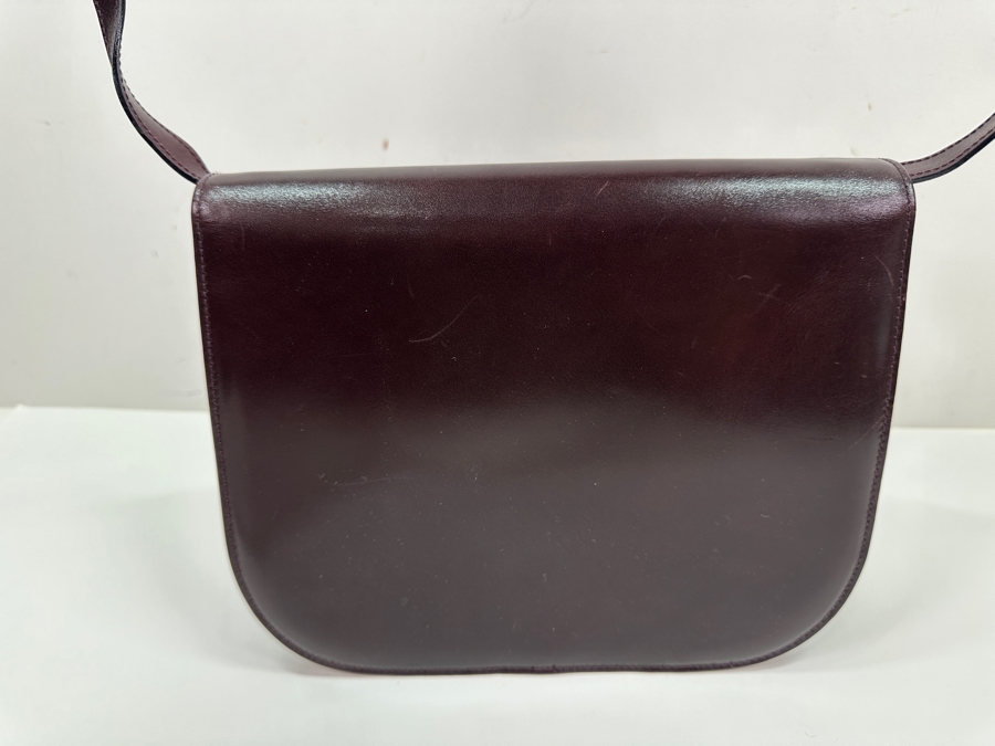 Salvatore Ferragamo Leather Handbag Made In Italy Estimate $200 [Photo 5]