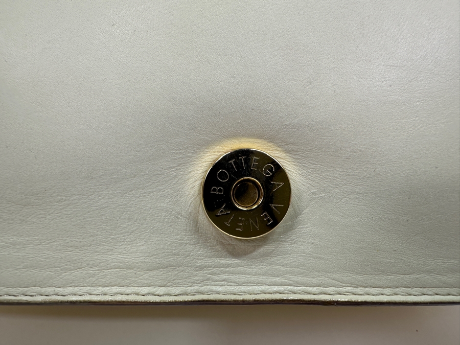 Bottega Veneta Woven Leather Handbag With Mirror Made In Italy Retails $3,500 [Photo 7]