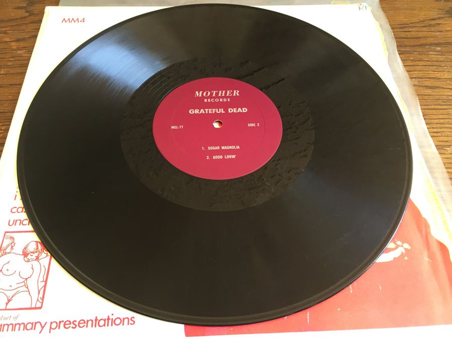 Grateful Dead - Grateful Dead Recorded Live In Concert - Mammary Presentations ‎- MM4 - Mother Records [Photo 7]