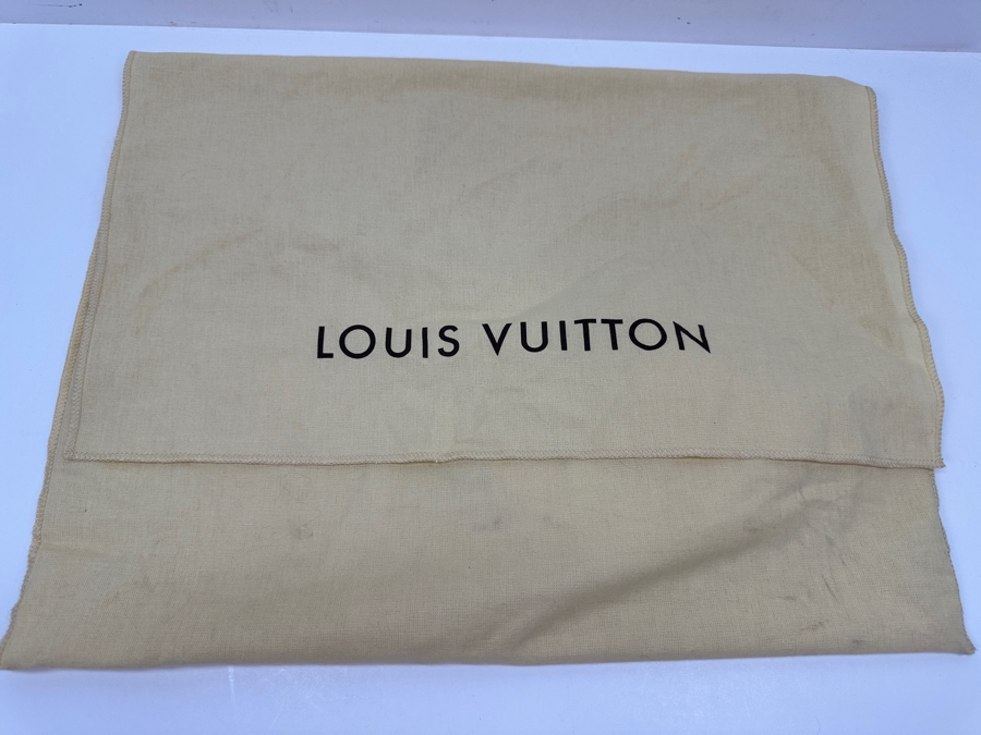 Vintage Louis Vuitton Monogram Manhattan PM Handbag With Original Dust Bag Estimate $1,000 [Photo 15]