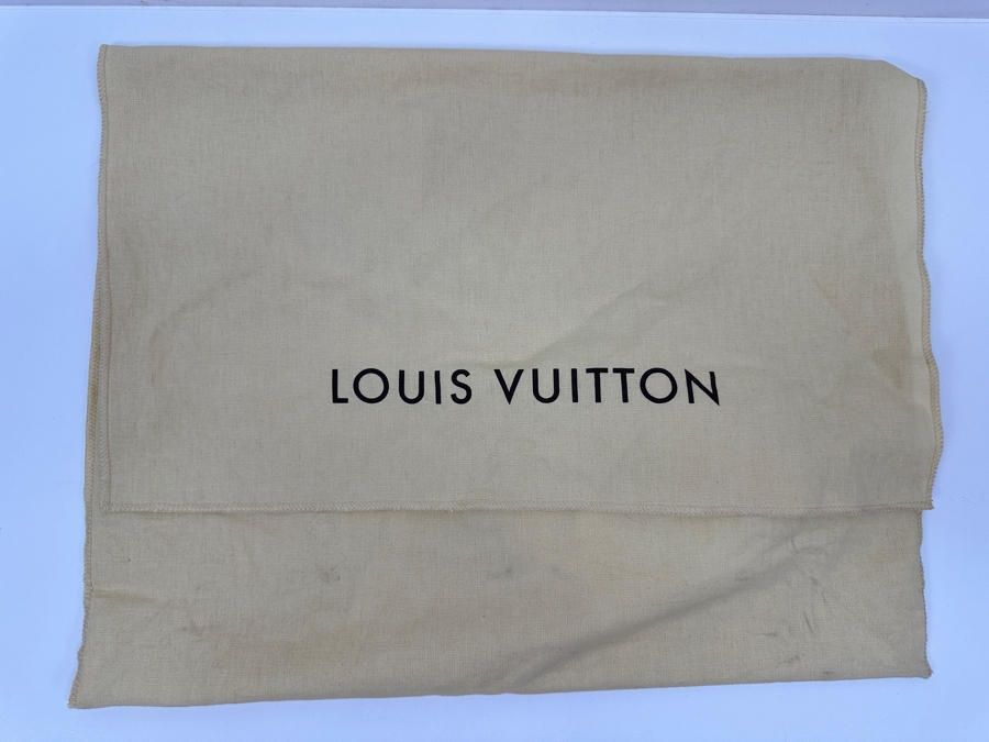 Vintage Louis Vuitton Monogram Manhattan PM Handbag With Original Dust Bag Estimate $1,000 [Photo 14]