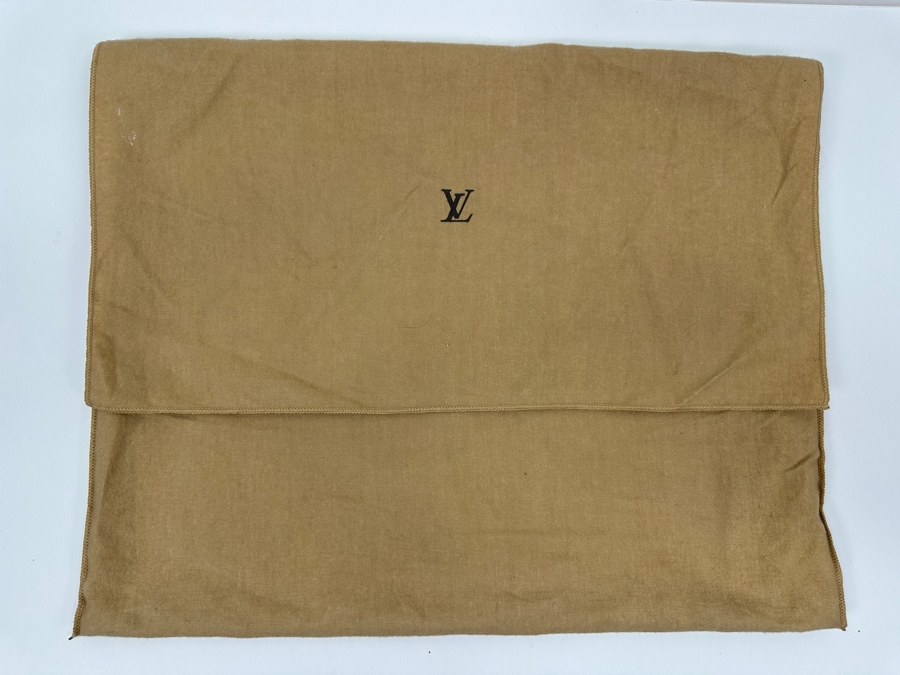 Vintage Louis Vuitton Monogram Canvas Poche Documents Laptop Case Estimate $550 [Photo 8]
