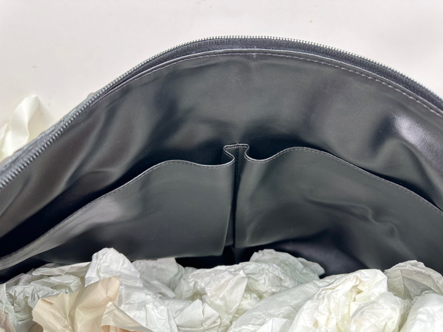 Large Bottega Veneta Woven Leather Tote Handbag Made In Italy With Original Dust Bag Like New With Tags Estimate $3,000 [Photo 8]