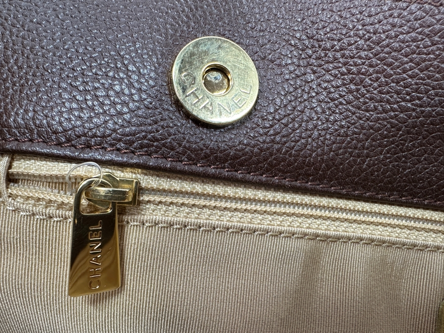 Chanel Cerf Executive Tote Grand Shopping Handbag Like New With Original Chanel Dust Bag And Original Chanel Box Estimate $3,000+ [Photo 14]