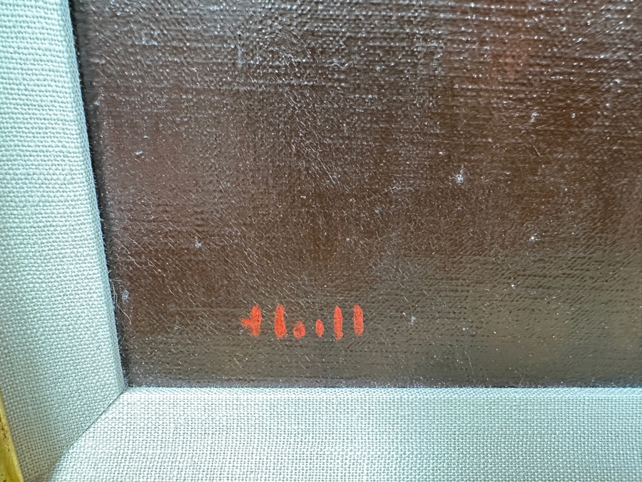 Just Added - Gregory Hull (B. 1950, American) Original Still Life Oil Painting On Canvas Titled “Summer Reflections” 40 X 30 Framed 45.5 X 36 Estimate $2,000-$3,000 [Photo 11]