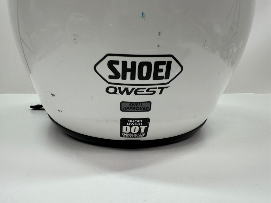 Just Added - Shoei Qwest Motorcycle Helmet Size M With Original Box Retails $330 [Photo 11]