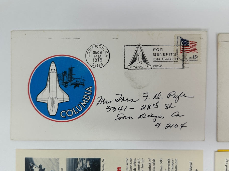 Just Added - (6) Vintage 1970s / 1980s NASA Space Shuttle Columbia First Day Covers Stamps [Photo 2]