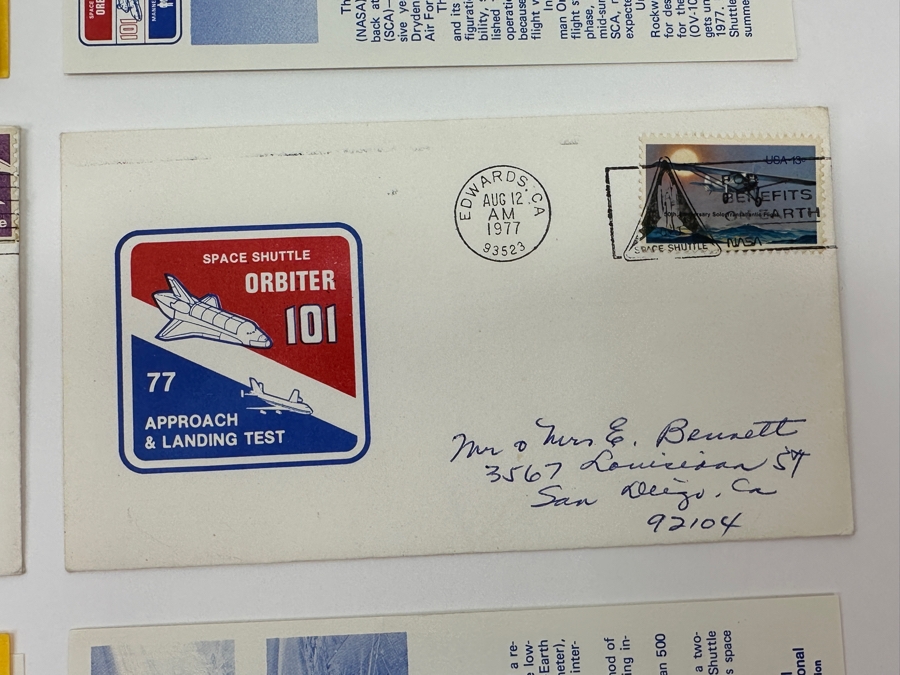 Just Added - (6) Vintage 1970s / 1980s NASA Space Shuttle Columbia First Day Covers Stamps [Photo 12]