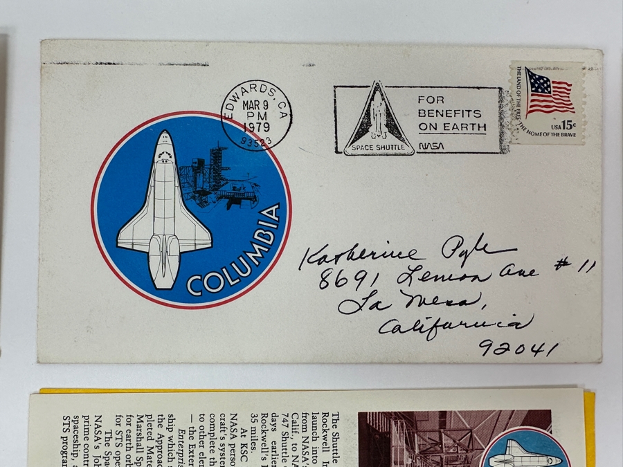Just Added - (6) Vintage 1970s / 1980s NASA Space Shuttle Columbia First Day Covers Stamps [Photo 6]