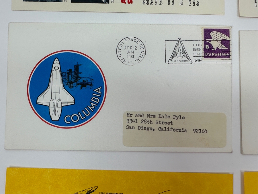 Just Added - (6) Vintage 1970s / 1980s NASA Space Shuttle Columbia First Day Covers Stamps [Photo 4]