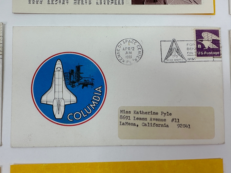 Just Added - (6) Vintage 1970s / 1980s NASA Space Shuttle Columbia First Day Covers Stamps [Photo 8]