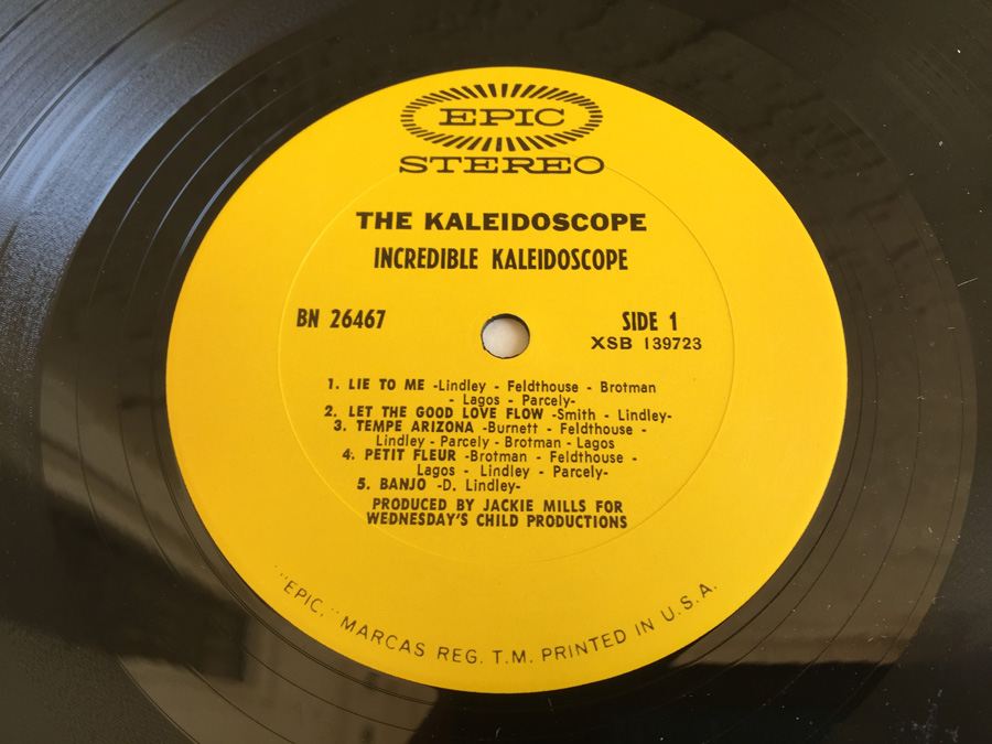 Kaleidoscope ‎- Incredible Kaleidoscope - Epic ‎- BN 26467 - Gatefold  [Photo 5]