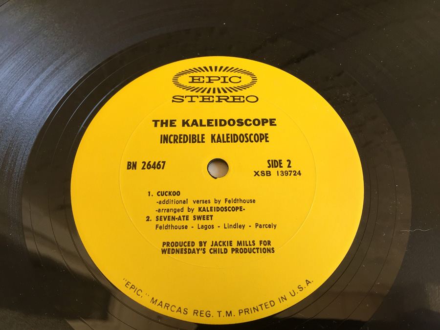 Kaleidoscope ‎- Incredible Kaleidoscope - Epic ‎- BN 26467 - Gatefold  [Photo 7]