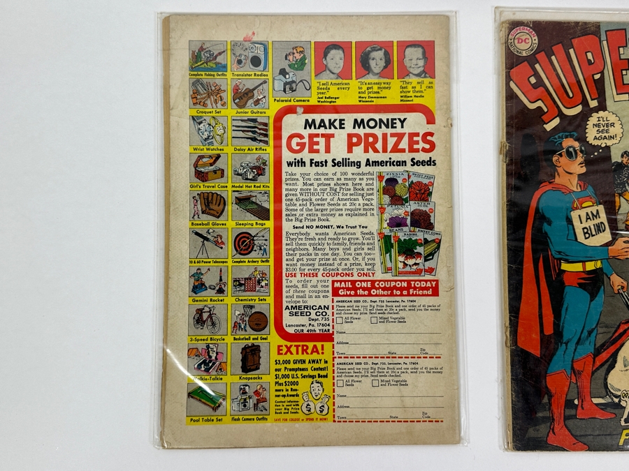 Just Added - DC Comics  Superman’s Girl Friend Lois Lane #73 12 Cent Comic Book And Superboy #154 12 Cent Comic Book [Photo 8]