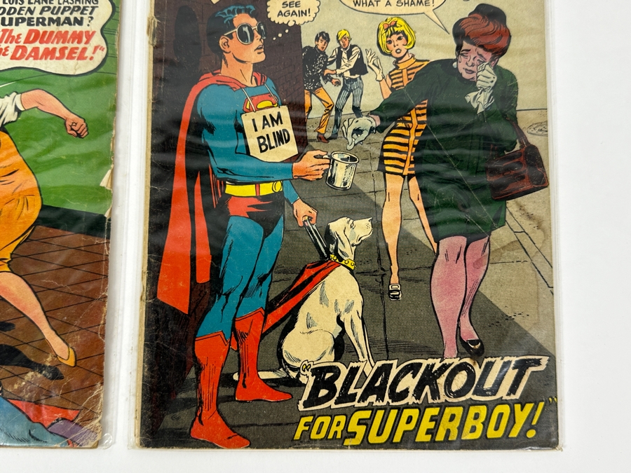 Just Added - DC Comics  Superman’s Girl Friend Lois Lane #73 12 Cent Comic Book And Superboy #154 12 Cent Comic Book [Photo 7]