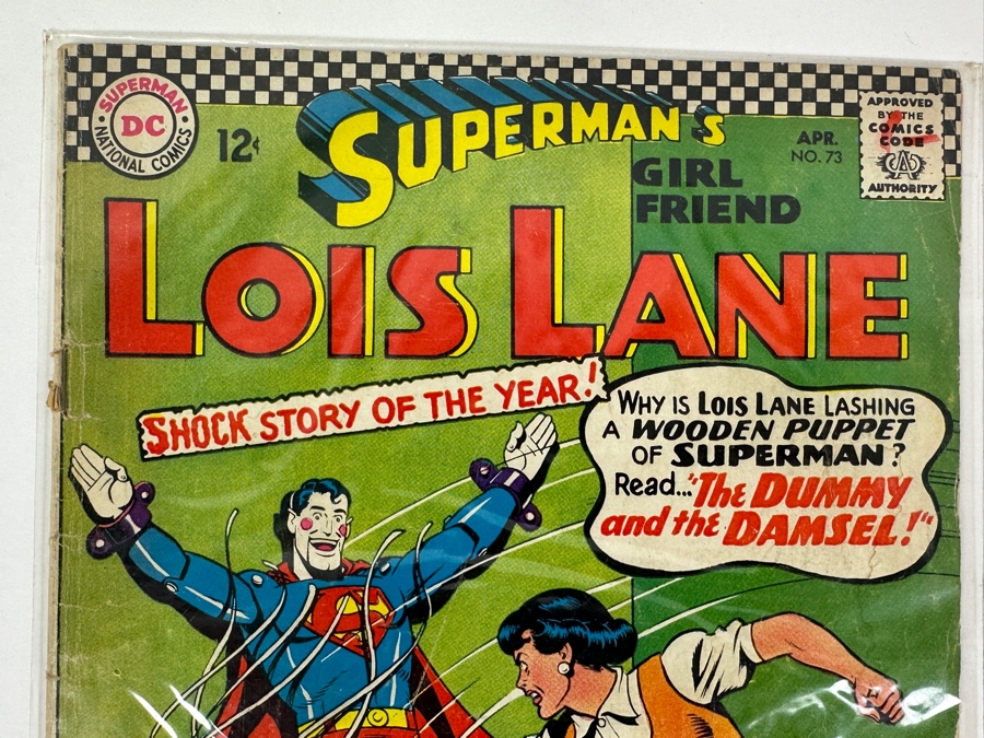 Just Added - DC Comics  Superman’s Girl Friend Lois Lane #73 12 Cent Comic Book And Superboy #154 12 Cent Comic Book [Photo 2]