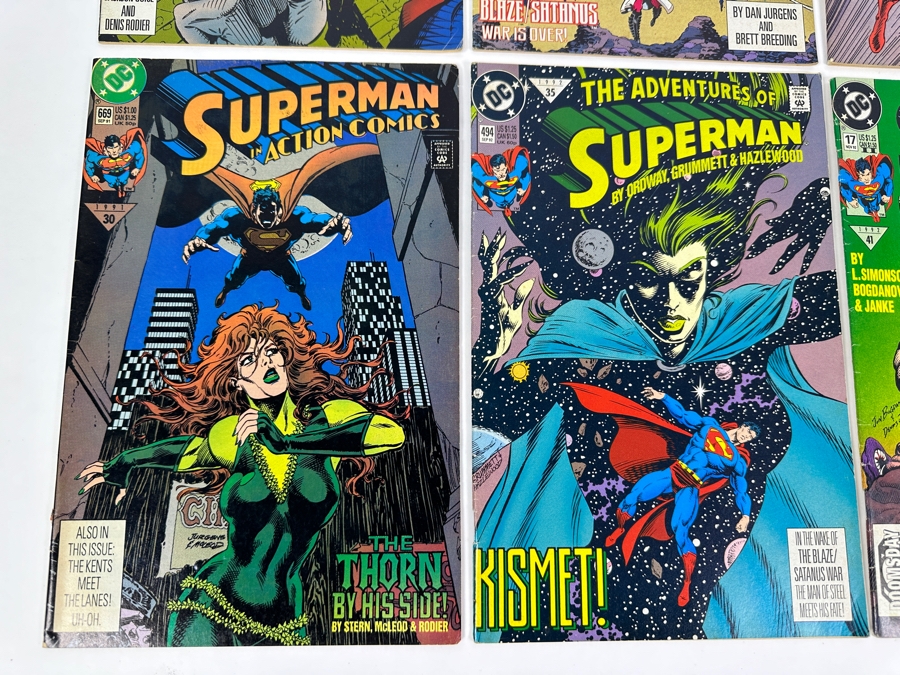 Just Added - (6) DC Comics Superman Comic Books [Photo 4]