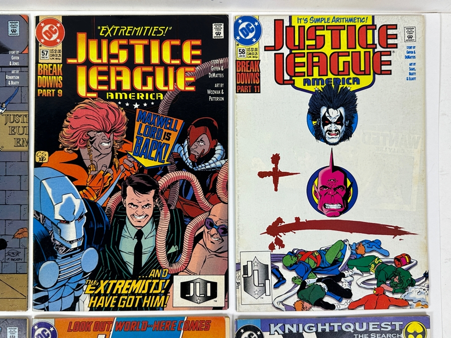 Just Added - (8) DC Comics Justice League Comic Books [Photo 3]