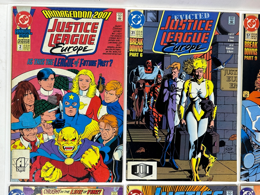 Just Added - (8) DC Comics Justice League Comic Books [Photo 2]