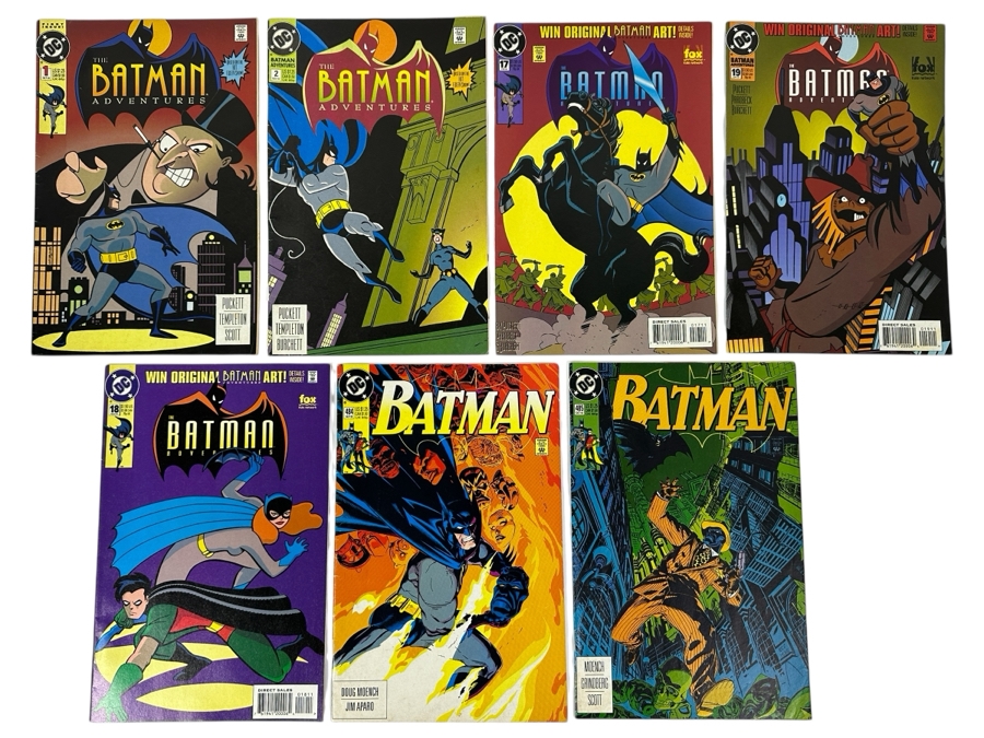 Just Added - (7) DC Comics Batman Comic Books