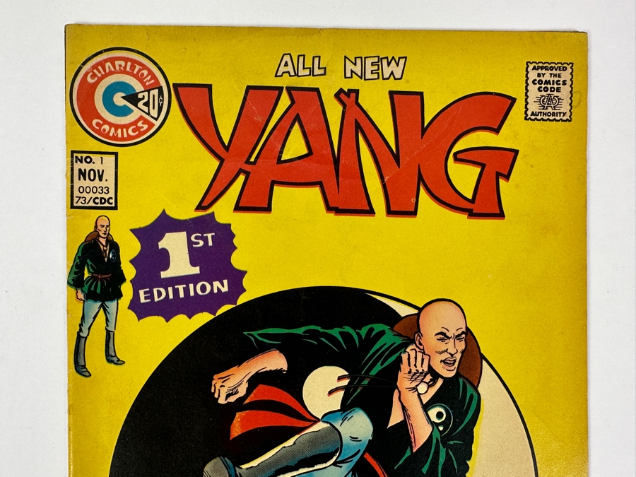 Just Added - Vintage 1973 Charlton Comics YANG #1 Comic Book [Photo 2]