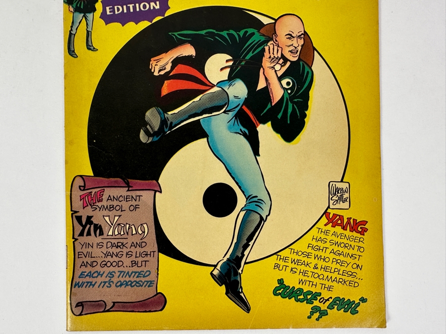 Just Added - Vintage 1973 Charlton Comics YANG #1 Comic Book [Photo 3]