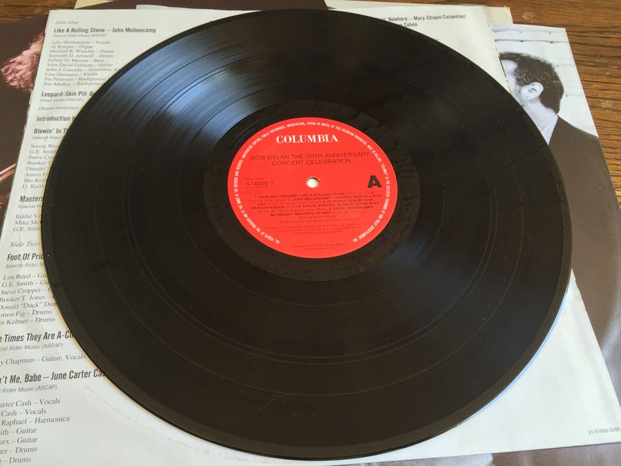 Various ‎- Bob Dylan - The 30th Anniversary Concert Celebration - Columbia ‎- 474000 1 -  3 × Vinyl [Photo 4]