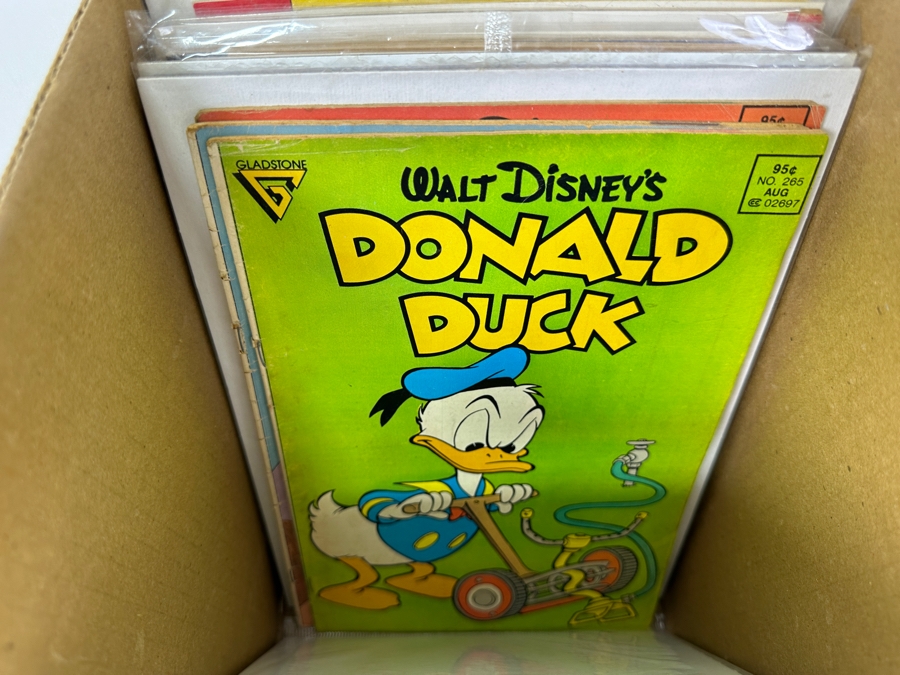 Just Added - Short Box Of Vintage Comic Books With Various First #1 Edition Comic Books - See Photos For Sampling [Photo 34]