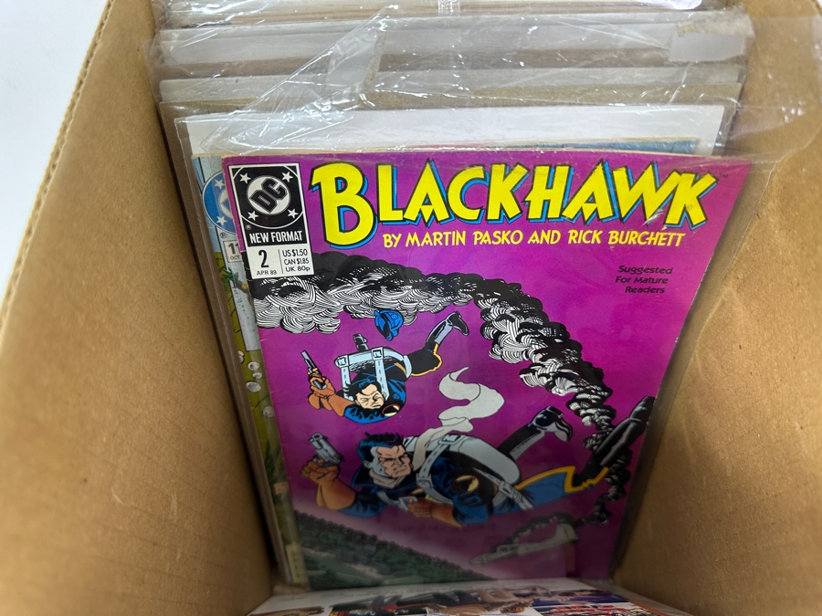 Just Added - Short Box Of Vintage Comic Books With Various First #1 Edition Comic Books - See Photos For Sampling [Photo 32]